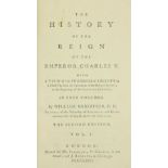 Bindings: Robertson (Wm.) The History of the Reign of the Emperor Charles V., 4 vols. 8vo L. 1772.