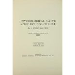 Scarce Signed Limited EditionLangtry-Lynas (J.) Psychological Satyr or The Hounds of Hell, Lg. 4to