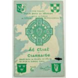 Dublin V. Kerry, 1955G.A.A.: Football, 1955, Clár Oifigiúil, Craobh Peile na hEireann, Croke Park,