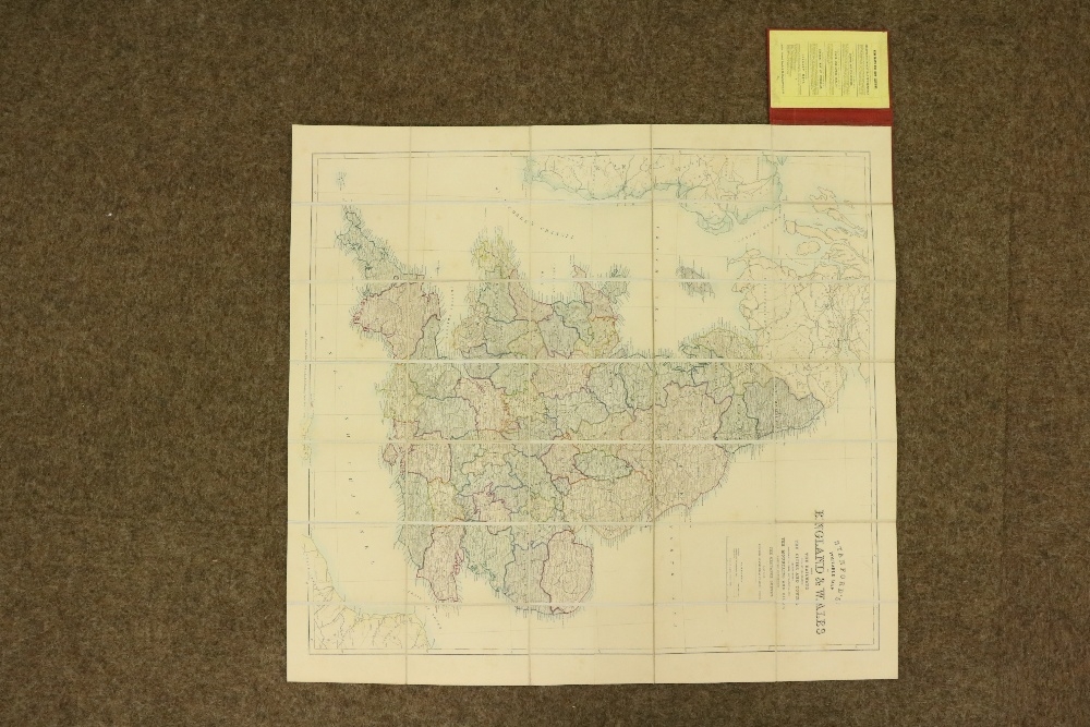 Maps: England & Wales: Faden (W.) A Map of England, Wales & Scotland, describing all the Direct - Image 2 of 5