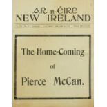 Co. Tipperary Interest Air n-Eire: New Ireland, 4to Issue No. 19, Vol. VII, for Saturday, March