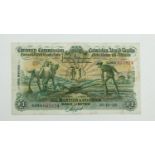 Bank Note: Irish, currency Commission Consolidated Bank Note: "Ploughman" - The Munster & Leinster