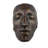 [Emmett (Robt.)] A bronze Death Mask of the Irish nationalist and Republican, Robert Emmett (