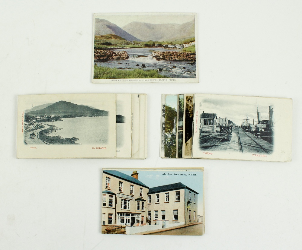 Postcards: [Irish Interest] A collection of approx. 50 black and white and coloured Photographic