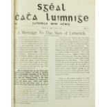 Excessively Rare Limerick Civil War Journal A Complete File Co. Limerick: Sgeala Chatha Luimnighe (