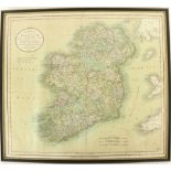 Irish Map:  Cary (John) A New Map of Ireland Divided into its Provinces and Counties the several