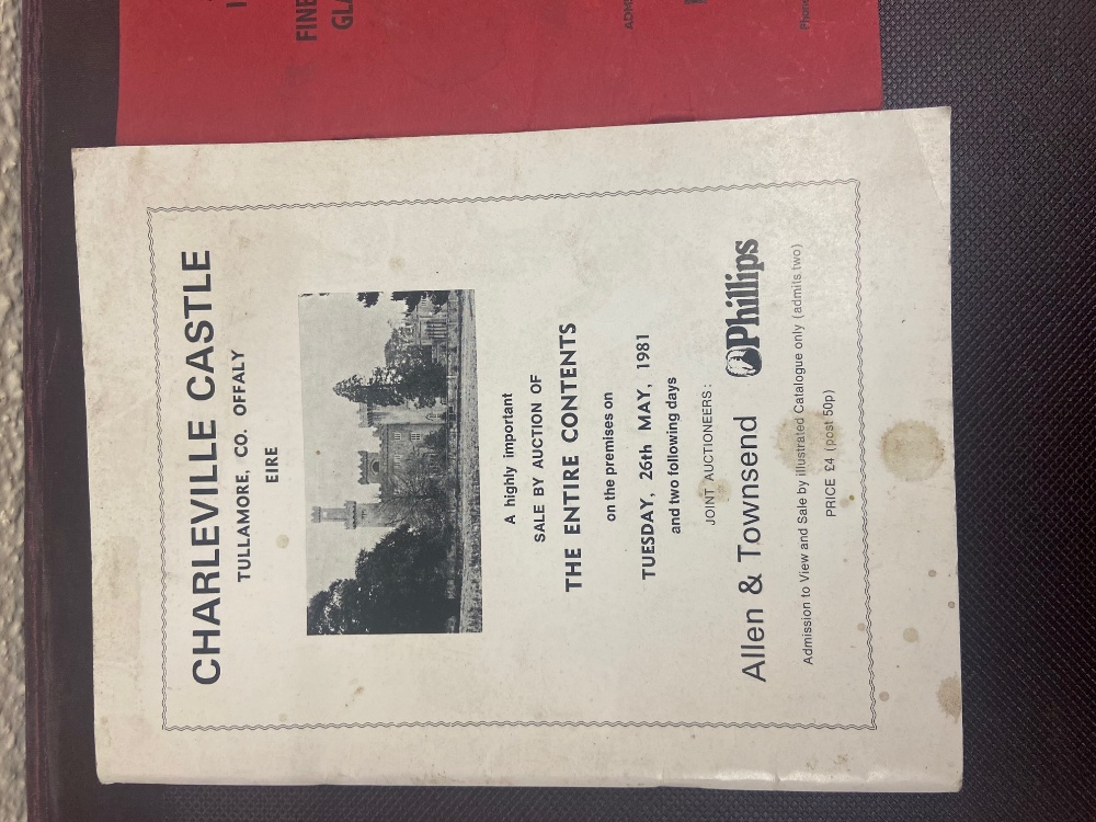 Co. Offaly House Sale Catalogues: 1. By direction of Rt. Hon. Lord Decies, Catalogue of a Highly - Image 3 of 12