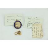 White  Family.  A collection of items relating to the family of Cottie (White) Yeats, including:- A
