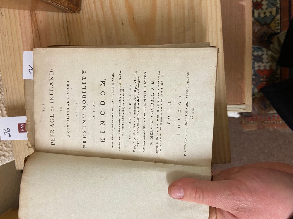 Genealogy: Archdall (Mervyn) The Peerage of Ireland... History of the Present Nobility of the - Image 20 of 23