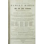 Dublin Bible: Kennicott (Rev. B.) The Universal Family Bible, lg. folio D. (Zach. Jackson) 1793,