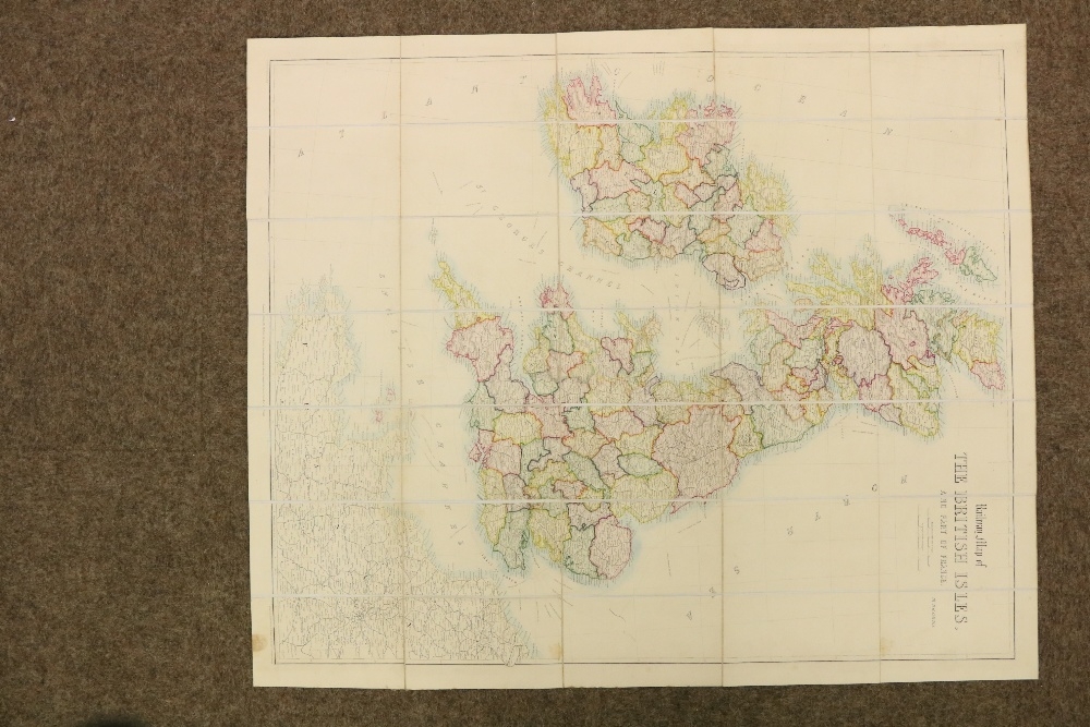 Maps: England & Wales: Faden (W.) A Map of England, Wales & Scotland, describing all the Direct - Image 3 of 5