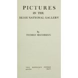 Signed and Dedicated from the AuthorMac Greevy (Thomas) Pictures in the Irish National Gallery,