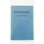 Heaney (Seamus) Hailstones, 8vo, Meath (Gallery Press) 1984, Signed Limited Edn. of 250 Copies,