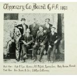 Tipperary G.A.A. County Board 1895G.A.A.: Photograph, 1895, an attractive black and white Photograph