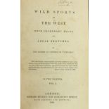 Maxwell (W.H.) Wild Sports of the West, with Legendary Tales and Local Sketches, L. 1832 R. Bentley,