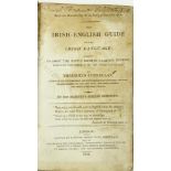 Connellan (Thaddaeus) The Irish-English Guide to the Irish Language, Sm. 8vo L. 1824. First Edn.,