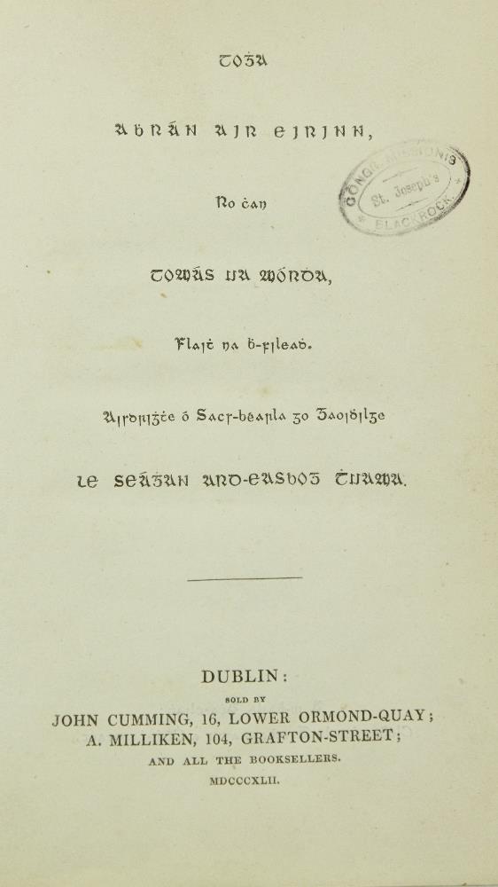 Borthwick (N.) Ceachta Beaga Gaedhilge - Irish Reading Lessons, 3 vols. D. 1902, First, illustration - Image 5 of 5