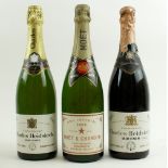 Rare Bottle of War Time ChampagneChampagne: A bottle of "Charles Heidsieck" Reims Extra Dry 1937,