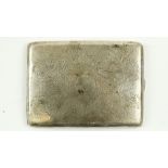 An attractive 19th Century Chinese silver Card Case, with engraved dragon design, hallmarked. (1)
