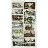 Postcards: N. Ireland:  Portrush, Whitehead, Ballycastle, Derry, Newtownbutler, Warrenpoint &
