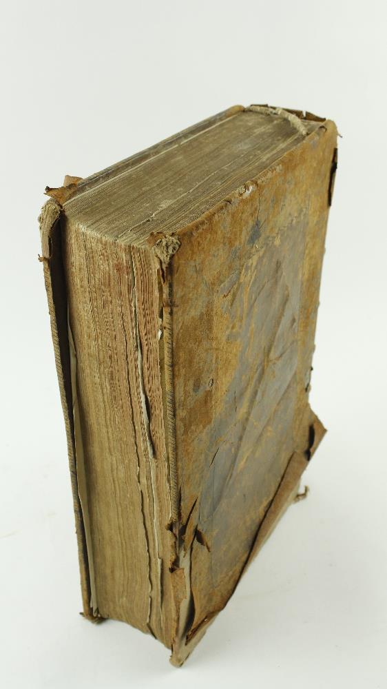 Dublin Bible: Kennicott (Rev. B.) The Universal Family Bible, lg. folio D. (Zach. Jackson) 1793, - Image 3 of 4