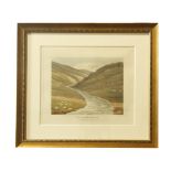 After H. O'Neill Coloured Engravings: "Gold Mines, Wicklow," "Stone Cross at Kilcullen," and "