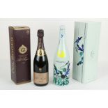 1998 Taittinger Collection Champagne, boxed; a 1998 Pol Roger Rose Champagne. (2)