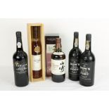 1972 Dow's Vintage Port, 2 bottles; 1996 Fonseca Guimaraens Vintage Port, 1 bottle; 1976 Sempe