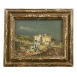 Edward Seago (1910 - 1974)"Ruined Houses in Poggibonsi," O.O.B., 24cms x 31cms (9 1/2" x 12") signed