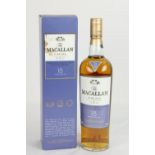 Macallan 18 year old fine oak single malt Whiskey, (1)