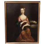 Attributed to Charles Jervas (1675 - 1739)"Portrait of a Lady - by tradition, Lady Margaretta