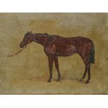 Adrian Jones, 1886 Horse Portrait - "Ormonde, 1886," O.O.C., 23cms x 30cms (9" x 12") inscribed on