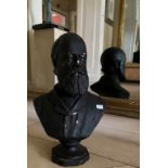 After S. Watson (Dublin) Plaster Bust head and shoulders ''Charles Stuart Parnell, (1846 - 1891)''