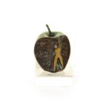 Edwina Sandys, b. 1938 (21st Century)  Bronze Study ''Two Bites of the Apple,'' Limited Edition 6/