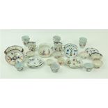 A collection of assorted Chinese Kakiemon and other pattern Famille Rose Porcelain, comprising 16