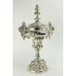 The Curragh Whip Cup, 1847 A magnificent Victorian silver Trophy Cup, by Robert Garrard 1848 London,