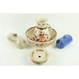 A large collection of miscellaneous Toilet ware, comprising 10 basins, 4 ewers, 3 chamber pots, some