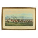 After J. Sturgessÿ "The Conyngham Cup, 1872, Punchestown," a set of 4 coloured Engravings, (one torn