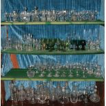 A very large collection of miscellaneous Domestic and Collectable Glass, including wines, ports,