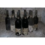 Twelve Bottles of Taylors 1977 Vintage Port, labels worn and damp damage, as a lot, w.a.f. (12)