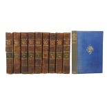 Collins (Arthur)ÿThe Peerage of England, 8vols. plus Supplement 9 vols. 8vo L. 1779 - 1784. Engd.