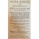 Periodicals:ÿÿ Acta Regia: or, An Account of the Treaties, Letters and Instruments, Between the