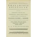 A Lennep (Jo. Daniel) Phalaridis Epistolae, Quae Latinas Fecit, et, Interpositis Caroli Boyle