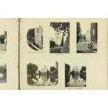 Photographs:ÿ Howth Castle etc. An oblong folio Family Album of original photographs, inscribed on