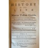 Middleton (Conyers)ÿThe History of the Life of Marcus Tullius Circero, 3 vols. L. 1767, cont. full