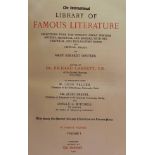 Leather Bindings:ÿ Garnett (Dr. R.)ed.ÿThe International Library of Famous Literature, 20 vols. imp.