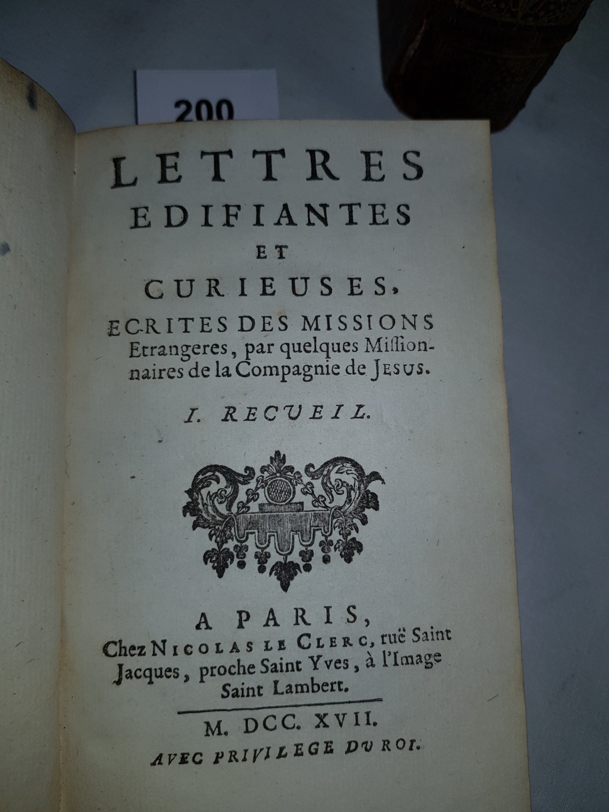 Jesuits:ÿÿNouveaux Memories des Missions de la Compagnie de Jesus dans Le Levant, 9 vols. 12mo Paris - Image 8 of 10