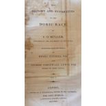 Muller (C.O.)ÿThe History and Antiquities of the Doric Race, Trans. & Ed. by H. Tufnell & Geo.