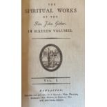 Gother (Rev. John)ÿThe SpiritualÿWorks of ....,ÿ16 vols. 8vo Newcastle n.d. c. 1790, cont. full