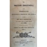 Bindings:ÿ Lynam (Rev. R.)ÿThe British Essayists: 30 vols. Sm. 8vo L. 1827. some engd. ports., cont.
